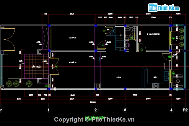 nhà phố đẹp,nhà 7m x20m,nhà phố mái thái